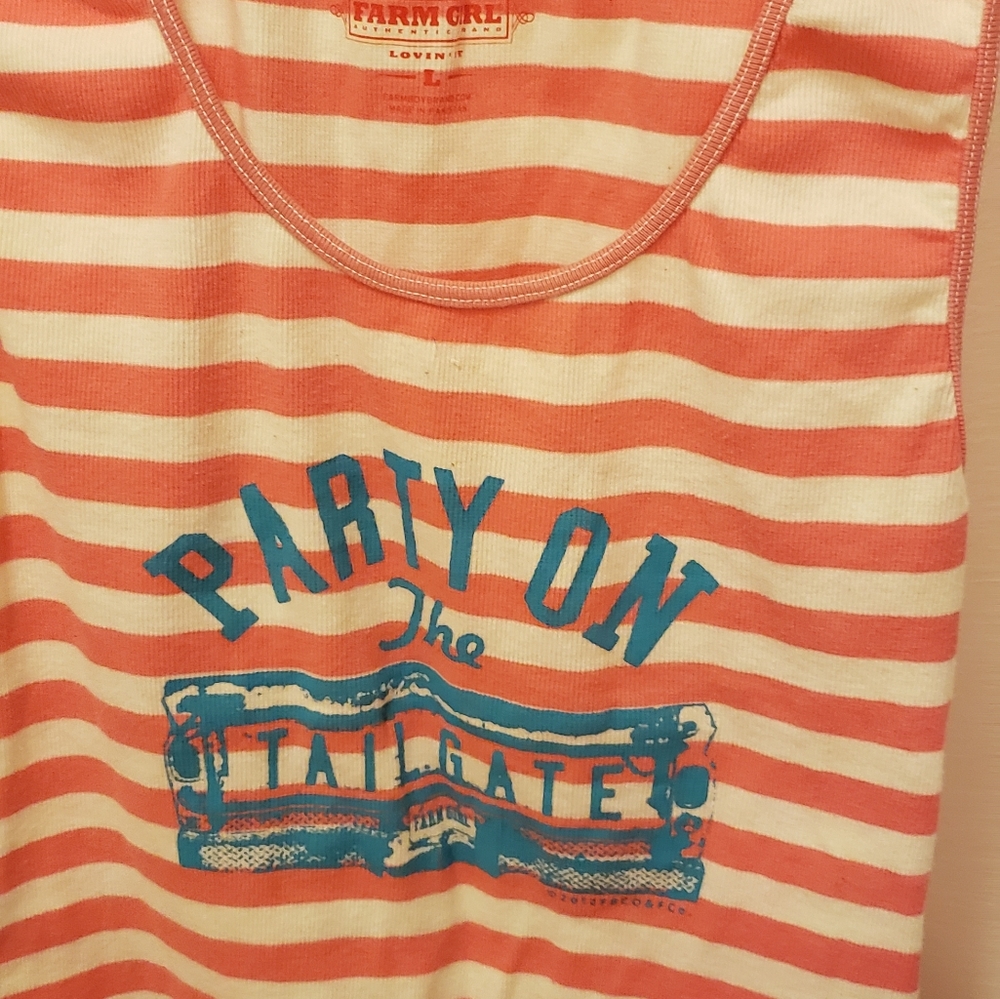 Farmgirl tank top